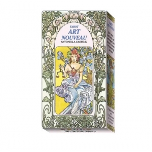 Art nouveau tarot karte, 0131