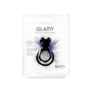 Double Cock Ring Black, 5710050010