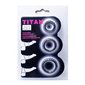 Titan 3 Set Cockring, 530345