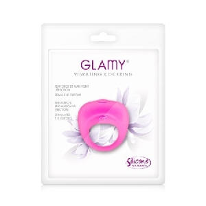 VIB Glamy Cockring Pink, 5730000050