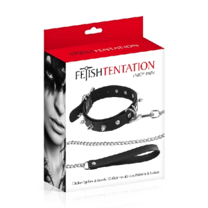 Fetish Choker Spikes Leash, 6060150010