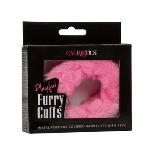 Furry Cuffs Pink, 133754