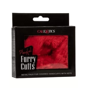 Furry Cuffs Red, 133753