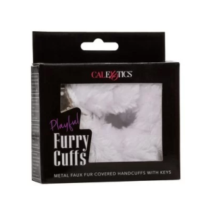 Furry Cuffs White, 133752