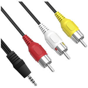 Mini AV 3.5 mm na RCA kabel, dužina 1.2 met, C-AV120