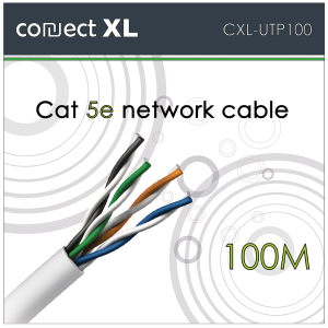 Mrežni UTP CAT5E kabel na pak 100 met, CXL-UTP100