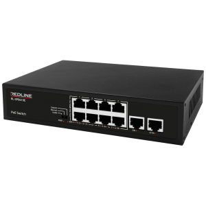 PoE mrežni switch, 10 port RJ-45 , 8 PoE / 120W, RL-SP8610E