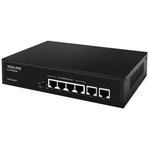 PoE mrežni switch, 6 port RJ-45 , 4 Poe / 65W, RL-SP8606M