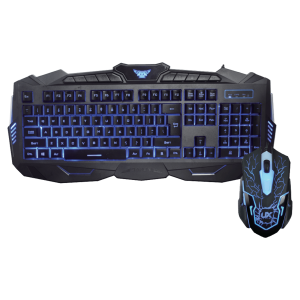 Tastatura + miš, gaming set, CXL-KG250 Kit Gaming