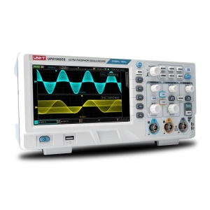 UPO1102CS | UNI-T, Digital Storage Oscilloscope 2-channel 100MHz 1GS/s 56Mpts 7