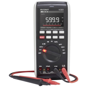 Prenosni multimetar VC831 | VOLTCRAFT, Digital Multimeter LCD 6000, U, I, R, C, True RMS, CAT III 1000 V, CAT IV 600 V