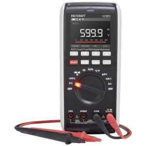 Prenosni multimetar VC851 | VOLTCRAFT, Digital Multimeter LCD 6000, U, I, R, C, F, T, True RMS, CAT III 1000 V, CAT IV 600 V