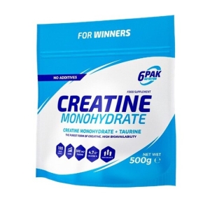 6PAK creatine monohydrate (500g)