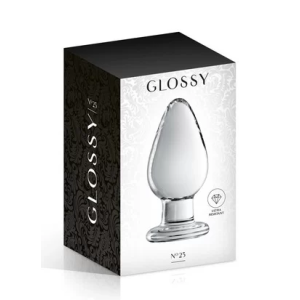 Glossy dildo 25 clear, 532081020