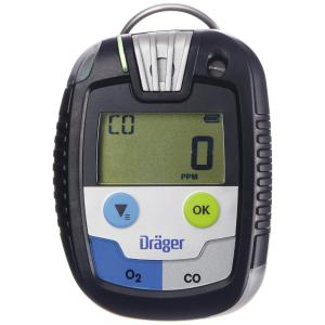 Dräger Pac 8500 Dual Gas Detector - sa O2 senzorom (0-25 vol.%) i CO senzorom (0-2000 ppm) - neograničeno trajanje