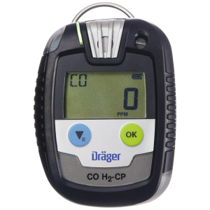 Dräger Pac 8500 detektor za jedan gas - sa CO H2-CP senzorom (0-2000 ppm) - A1=30 ppm / A2=60 ppm - neograničeno trajanje