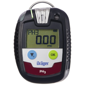 Dräger Pac 8000 detektor za jedan gas - sa PH3 senzorom (0-20 ppm) - A1=0,1 ppm / A2=0,2 ppm - neograničeno