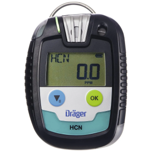 Dräger Pac 8000 detektor za jedan gas - sa HCN senzorom (0-50 ppm) - A1=1,9 ppm / A2=3,8 ppm - neograničeno