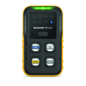 Honeywell BW - Icon multi-gasni detektor LEL%(IR), O2, H2S, CO, žuti, sa 2-godišnjim vekom trajanja