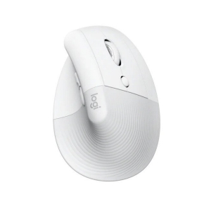 LOGITECH Lift Vertical Ergonomic Wireless miš beli