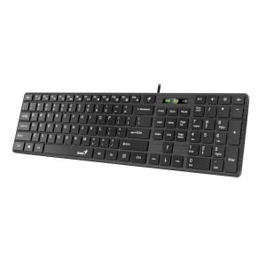 GENIUS SlimStar 126 USB US crna tastatura