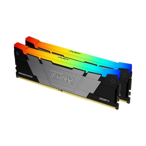 KINGSTON DIMM DDR4 64GB (2x32GB kit) 3200MT/s KF432C16RB2AK2/64 FURY Renegade Black RGB XMP