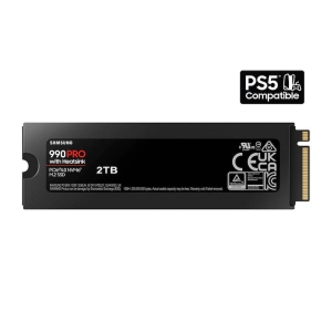 SAMSUNG 2TB M.2 NVMe MZ-V9P2T0CW 990 Pro Series Heatsink SSD