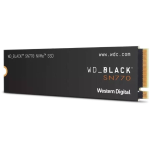 WD 500GB M.2 NVMe Gen4 WDS500G3X0E SN770 Black SSD