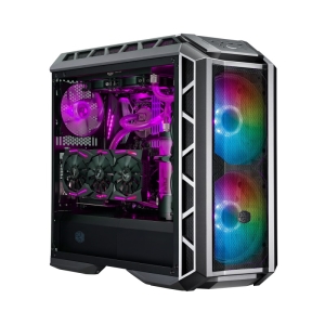 COOLER MASTER MasterCase H500P Mesh ARGB Gaming modularno kućište (MCM-H500P-MGNN-S11) sivo