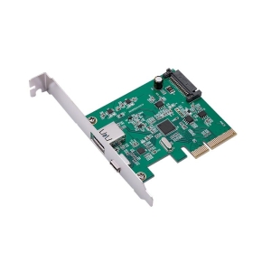 E-GREEN PCI-Express kontroler USB 3.1 Type-A+USB-C Host