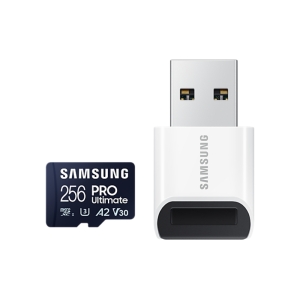 SAMSUNG Memorijska kartica PRO Ultimate MicroSDXC 256GB U3 + USB reader MB-MY256SB