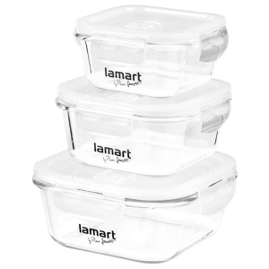 LAMART LT6012 set kutija za odlaganje hrane, APA01012