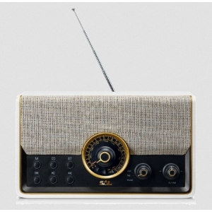 Sal retro radio, AM-FM-BT-USB-mSD, RRT 6B
