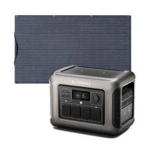 ALLPOWERS Solarni Generator Set 1800W (R1500 + SF100 100W Fleksibilni Solarni Panel)