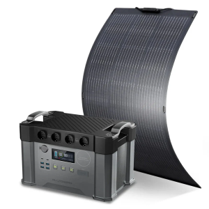 ALLPOWERS komplet solarnog generatora 2400W (S2000 Pro + SF100 fleksibilni solarni panel 100W)