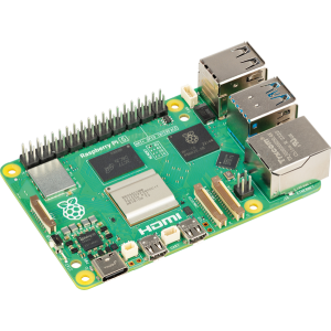 Raspberry Pi 5 B, 4x 2.4 GHz, 8 GB RAM, WLAN/ BT