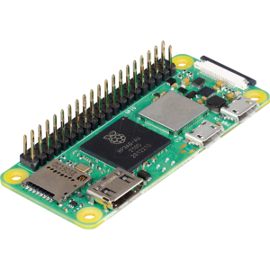 Raspberry Pi Zero 2 WH, 4x 1 GHz, 512 MB RAM, WLAN, BT
