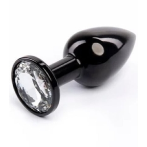 Metalni analni plug Crni, Veličina S, 134095