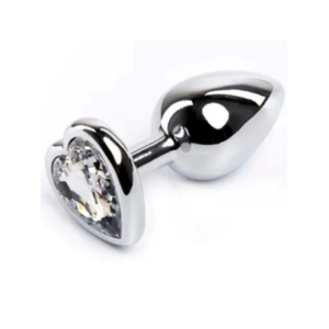 Metalni analni plug Srce, Veličina S, 134347