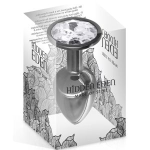 Analni plug Aluminium Crni, Hidden Edden Black Veličina S, 5121001010