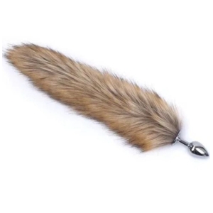 Metalni analni plug sa Repom, Striped Tail, 29006