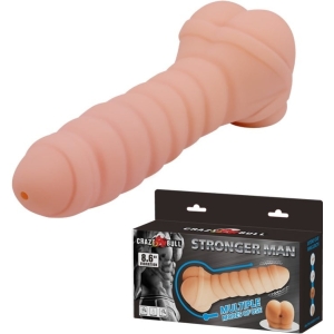 Vibro navlaka i masturbator 2u1, Stronger Man, 9213