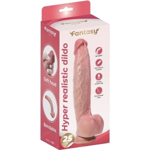 Savitljivi silikonski dildo, Hyper Realistic 25 cm, 2001161