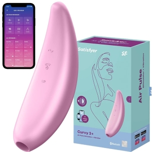 Stimulator klitorisa aplikacija, SATISFYER CURVY 3+ , 4001890