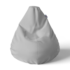 Sivi lazy bag, jednobojni šoteks, 010-219