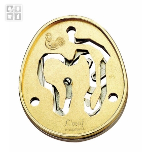 Hanayama Cast Puzzle L’Oeuf, 0485-35