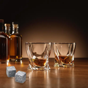 Uvrnute Čaše za Viski sa Kockicama, 1053