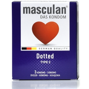 Masculan dotted kondomi sa tačkicama (3 komada), 41712