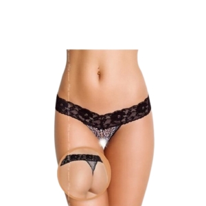 SoftLine leopard tanga veš za žene, M/L, 473