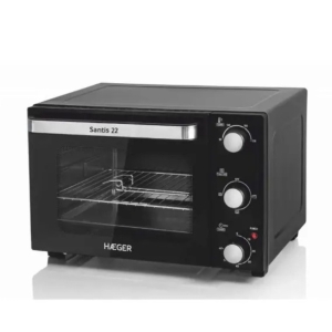 Haeger crna mini pećnica sa tajmerom, 22l, HEOV-22B.032A
